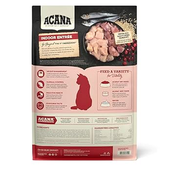 ACANAアカナ インドアエントリーキャット1.8kg×2 室内猫用ドライフード ACANA アカナ インドアエントリーキャット 1.8kg